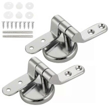 PARK (2 Stück) 2/4 Stück Toilettensitzscharniere Universal-Sitzbefestigungsscharnier aus Edelstahl,
