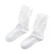 PARK (bianco) 1 paio di calzini autunnali alla moda, trasparenti ed elastici, da donna coreana