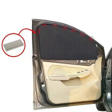 PARK (Frontbogen) Sommerschutz-Fensterfolie, Netz-Sonnenblende, magnetischer Auto-Sonnenschutz, UV-Schutz,