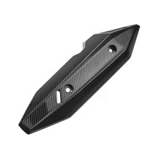 PARK (Kohlefaser) Motorrad-Auspuffrohrabdeckung für HONDA CLICK 125i/150i CLICK GAME CHANGER V2 Motorrad