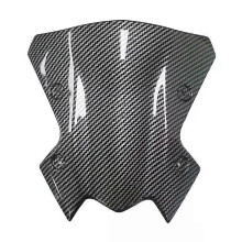 PARK (Carbonfaser-Optik) Motorrad-Windschutzscheibe für Kawasaki Z900 – Front-Windschutzscheibe aus