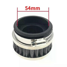 PARK (54mm) 28mm-60mm Motorrad Luftfilter Universal Sport High Flow Intake ATV Pit Dirt Bike Filtre