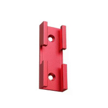 Conector de riel transversal PARK(Red)Chute, intersección de riel en T, aluminio, universal para carpintería,