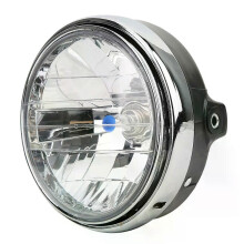 Faro delantero retro para motocicleta PARK (BLANCO) compatible con CB400/Hornet 250/VTEC