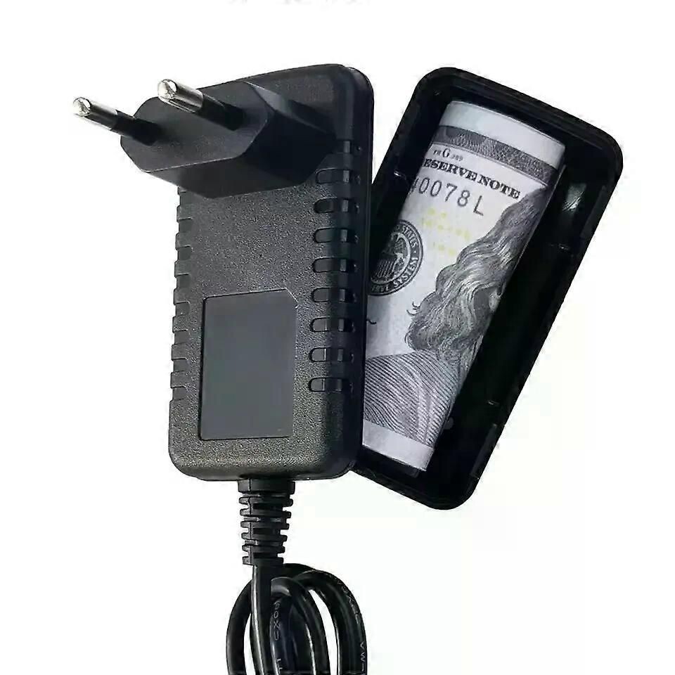 Cachette Secrète Fausse Prise Chargeur - Boîtier De Rangement Discret Pour Bijoux, Clés, Argent - Coffre-Fort Miniature Maison
