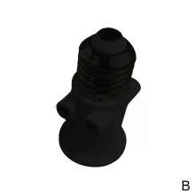 PARK (Schwarz) E27 EU LED Weiße Glühbirne PBT Lampenfassung Lampenfassung Verwendet In 2-poligem Stecker