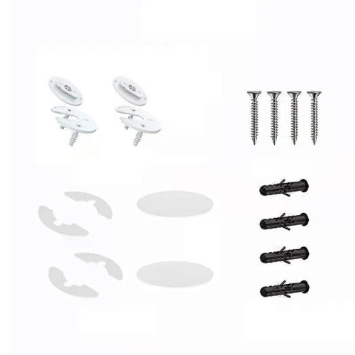 PARK (bianco) Supporto universale girevole da parete per tablet, supporto per e-reader Kindle/router
