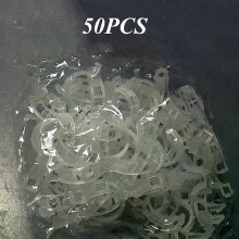 PARK (50 STÜCKE) 50/100 stücke Kunststoff Pflanzenclips Unterstützt Verbindet Wiederverwendbare Schutz