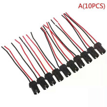 PARK(A)10 piezas DC12V T10 W5W 194 168 Portalámparas Conector Cable Bombilla Arnés Reemplazo Coche