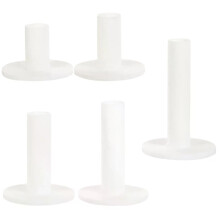 PARK (come mostrato) 5 pezzi di supporti in silicone per tee da golf professionali, supporti per campi
