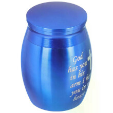 PARK(Blue)Decor Urna per ceneri umane Urne decorative Commemorative Contenitori ricordo per adulti e