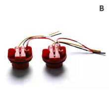 PARK(B)2 piezas/lote 1157 Portalámparas BAY15D Portalámparas P21/5W Adaptador Conector de base para