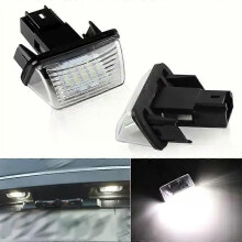 PARK (1 STÜCK) Für Peugeot Partner 206 207 306 307 308 5008 LED Auto Kennzeichenbeleuchtung Für Citroen