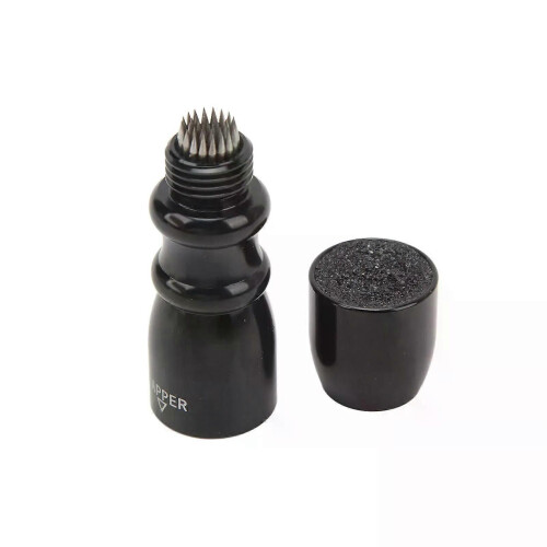 PARK (nero) 3 in 1 Pool Tip Shaper Pool Tip Tool Alluminio Universale Professionale Pool Tip Shaper