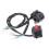 PARK (A2) Universal Motorrad Lenkerschalter mit Choke Horn Blinker Scheinwerfer Elektrostart Lenker 5