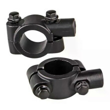 PARK (2 stücke 8mm) 2 STÜCKE 8mm 10mm Universal Motorrad Lenker Motorrad Lenker Spiegel Halterung Clamp