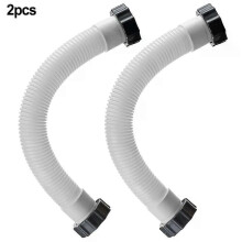 PARK (2er-Pack) 1/2 Stück 16 Zoll Pool-Sandfilterpumpenschlauch 11535 11388 Verbindungsschlauch für