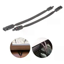 PARK (6mm) 1 Paar PV Solar Kabeldurchführung 35cm Kabel Kupfer Flache Fensterdurchführungen Solar Panel