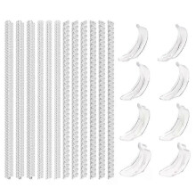 PARK (20 Stück) 12/20 Stück/Set Ringe Anpassung Kissen Ringe Größe Einsteller Feste Reduktion Pad Einfach