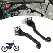 PARK (Schwarz) für Sur Ron Light Bee X/S Segway X260/X160 Bremshebel Dirt Bike Kupplung Bremshebel Einstellbar
