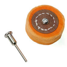 PARK (gelb) 50 mm Tuch Polierscheibe Polierpads Schmuck Spiegelschleifer Polierscheibe für Dremel Rotary