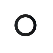 PARK (Schwarz) Professionelle Bass Drum Port Hole Protector Praktische Trommel Zubehör Trommel Haut