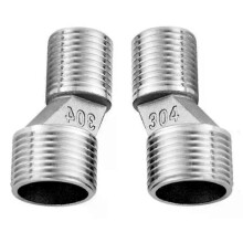 PARK (50 mm) 2 Stück Stahl-Anschlussadapter Stahl-Exzenter-Verbindungsstücke Wand-Wasserhahn-Anschlüsse