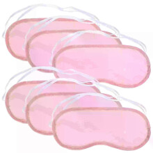 PARK (vaaleanpunainen) 16 kpl Kertakäyttöinen silmänaamari Silkki Sleep korvanapit nukkumiseen Eyemask