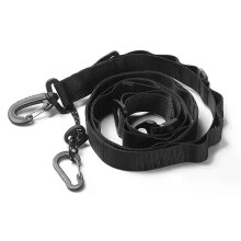 PARK (Schwarz) Camping Hängeseil Multifunktionale Reise Kleidung Hängegurt Schulter Kleiderbügel Lanyard