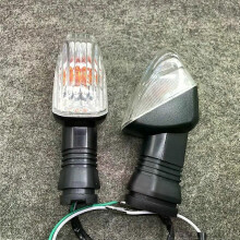 PARK (Gelbe Linse) für Kawasaki Ninja ZX-6R 1000 KLE 500/650 VERSYS Z750S KLR 650 2PCS Motorrad Blinker
