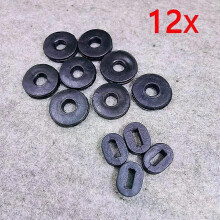 PARK (12 STÜCKE) 1 Set Motorrad Kunststoff Seitenabdeckung Gummidichtung Motorrad Tülle Pads Für Suzuki