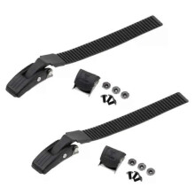 PARK (B) 2 Sets Inline-Skate-Gurtschnalle mit Klemmschrauben, Mutter, Ersatz-Skates-Gurtset, Inline-Schnalle