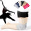PARK (L (60-90 kg)) 2 pezzi ginocchiere sportive a compressione per danza, supporto per ginocchio in 4