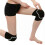 PARK (L (60-90 kg)) 2 pezzi ginocchiere sportive a compressione per danza, supporto per ginocchio in 5