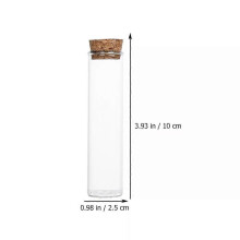 PARK (12 x 2,5 x 2,5 cm), 20 Stück Streichholzflaschen mit Stopfen, leere Glasflaschen, Probenhalter,