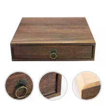 PARK (23 x 5,5 cm) 1 Set hochwertiger Teeboxen, Vintage-Teeschublade, Pu-Erh-Teebox, Holz-Teebox