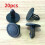 PARK (20 stück) 10/20 Windschutzscheibe Gugel/Scuttle Panel Kunststoff Retainer Trim Fastener Clips 1