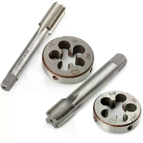 PARK (1,2–28) 1/2–28 oder 5/8–24 Gunsmithing Tap und sterben Set UNF HSS Threading Gewinde Stecker Rechts 1