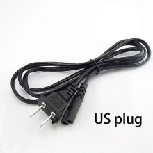 PARK (US-STECKER) 2-poliger Anschlusskabelstecker EU US-Stromversorgungskabelstecker elektrisches Leitungskabel