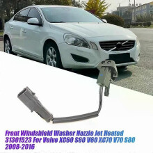 Boquilla lavaparabrisas delantera PARK (negra derecha) con calefacción para Volvo XC60, S60, V60, XC70,