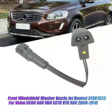 Boquilla lavaparabrisas delantera PARK (negra izquierda) con calefacción para Volvo XC60, S60, V60,