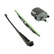 PARK (MOTORWISCHER) Elektrischer Scheibenwischermotor-Kit 12V Scheibenwischermotor mit Klingen zum Angeln