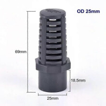 PARK (OD 25 mm) 1 Stück UPVC Aquarium Wasserpumpe Filter Joint Aquarium Wassereinlass Sieb PVC Rohr