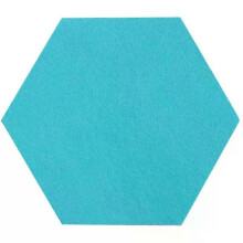 PARK (Blau Serie) GTBL 5 Teile/satz Hexagon Filz Bord Hexagonal Filz Wand Aufkleber Multifunktions 3D