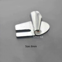 PARK (2–8 mm), 3–10 mm Edelstahl-Nähfuß mit Rollen, langlebiger Nähmaschinen-Nähfuß, DIY-Handwerk