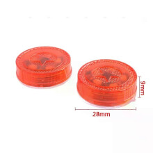 PARK (Rojo x 2 piezas)% Luces de advertencia de seguridad para apertura de puertas de automóvil para