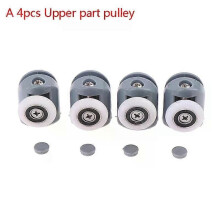 PARK(-A)4 stücke Neue Dusche Zimmer Kabinen Pulley Dusche Zimmer Roller Läufer Räder Riemenscheiben
