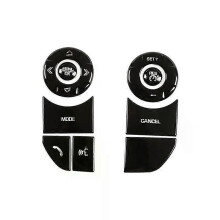 Pegatinas para botones del volante del coche PARK (negro sin calefacción), repuestos y accesorios para