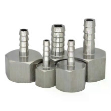 PARK (12) YQBS BSP Weiblich Gerade Schlauch Barb Joint Rohr Verbindung 304 Edelstahl Stecker Schwanz