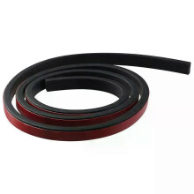 PARK (5 x 10 x 1000 mm) 5 mm dicke Klebebänder, rutschfeste Neopren-Rückseite, Vollgummistreifen, selbstklebend